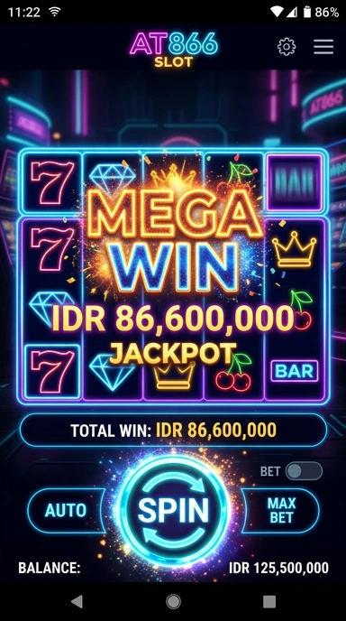 at866 — layar beranda